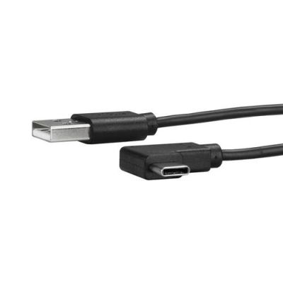 StarTech.com USB-A naar USB-C kabel rechts gehoekt M/M 1 m USB 2.0, 1 m, USB A, USB C, USB 2.0, Mann