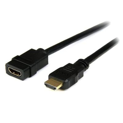 StarTech.com 2m HDMI Extender Kabel, HDMI Male naar Female Kabel, 4K HDMI Uitbreidingskabel, 4K 30Hz