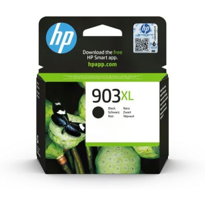 HP 903XL originele high-capacity zwarte inktcartridge, Hoog (XL) rendement, Inkt op pigmentbasis, 20