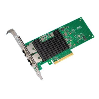 Intel X710-T2L, Intern, Bedraad, PCI Express, Ethernet, 10000 Mbit/s, Zwart, Groen