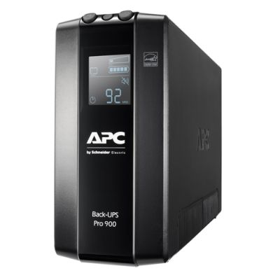 APC Back-UPS PRO BR900MI - Noodstroomvoeding, 6x C13 uitgang, USB, 900VA, Line-interactive, 0,9 kVA,
