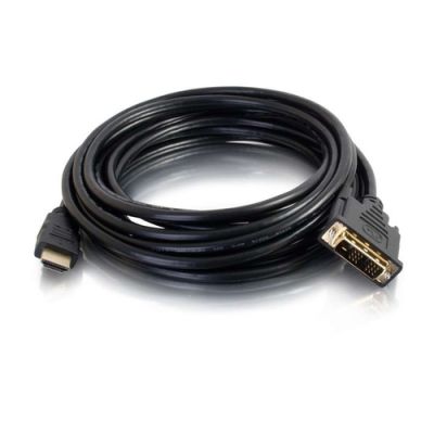 C2G 2m HDMI naar DVI-D digitale videokabel, 2 m, HDMI, DVI-D, Mannelijk, Mannelijk, Recht