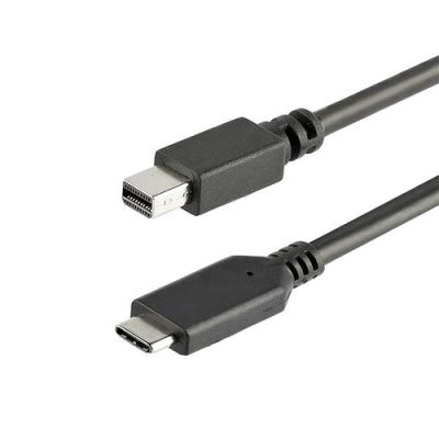 StarTech.com 1 m USB-C naar Mini DisplayPort kabel 4K 60Hz zwart, 1 m, USB Type-C, Mini DisplayPort,