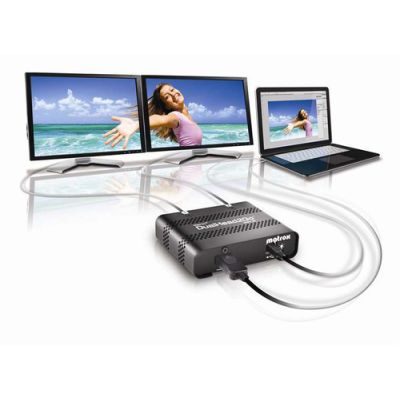Matrox DualHead2Go Digital SE, DisplayPort, 2x DVI-D, 1x DisplayPort, 3840 x 1200 Pixels, Zwart, 1600 x 600, 2560 x 2048, 3840 x 1200, 2048 x 1536 (QXGA), 2560 x 1600 (WQXGA)