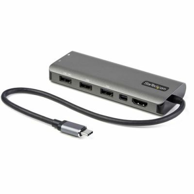 StarTech.com USB C Multiport Adapter - USB-C naar HDMI or Mini DisplayPort 4K 60Hz, 100W Power Deliv