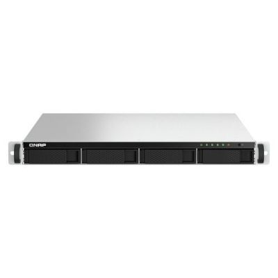QNAP TS-464U, NAS, Rack (1U), Intel® Celeron®, N5095, Zwart
