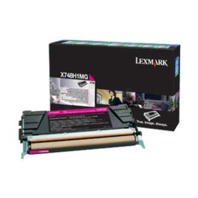 Lexmark X748H3MG, 10000 pagina's, Magenta, 1 stuk(s)