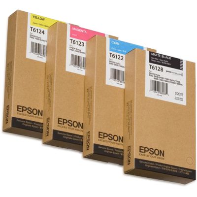 Epson inktpatroon Magenta T612300 220 ml, Inkt op pigmentbasis, 220 ml, 1 stuk(s)