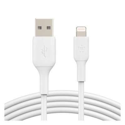 Belkin BOOST CHARGE 3m voor Ipad en Iphone wit