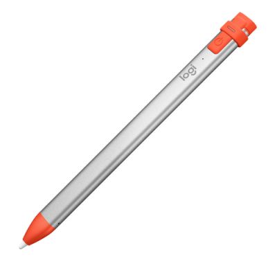 Logitech Crayon, Tablet, Apple, Oranje, Zilver, iPad 6th, Oranje, Ingebouwd