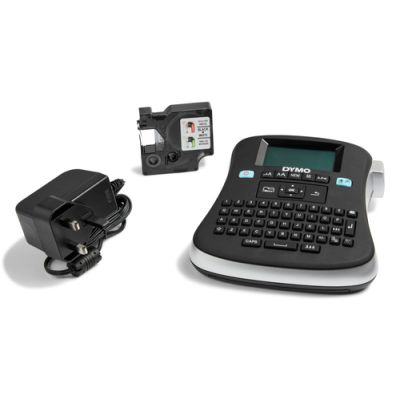 DYMO LabelManager ™ 210D+ QWERTY Kitcase, QWERTY, D1, Thermo transfer, 180 x 180 DPI, 12 mm/sec, Dra
