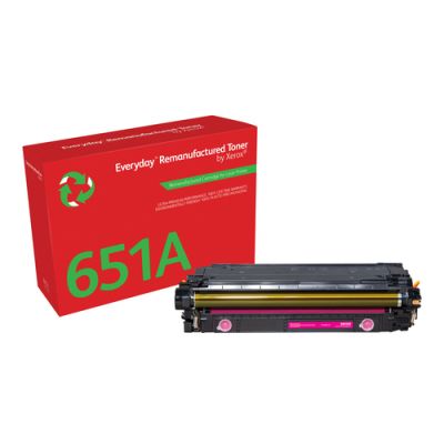 Everyday Magenta Toner vervangt de HP 651A/ 650A/ 307A (CE343A/CE273A/CE743A), 16000 pagina's, 16000