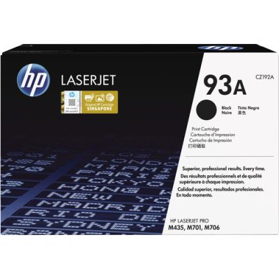 HP 93A originele zwarte LaserJet tonercartridge, 12000 pagina's, Zwart, 1 stuk(s)