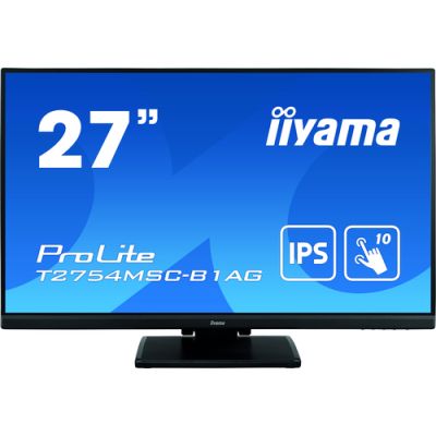 iiyama ProLite T2754MSC-B1AG, 68,6 cm (27"), 1920 x 1080 Pixels, Full HD, LED, 4 ms, Zwart