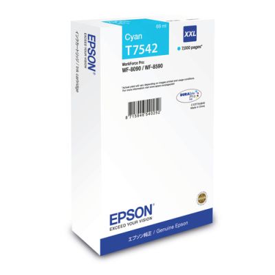 Epson WF-8090 / WF-8590 Ink Cartridge XXL Cyan, 1 stuk(s)