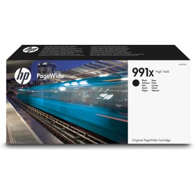 HP Originele 991X zwarte high-capacity PageWide cartridge, Hoog (XL) rendement, Inkt op pigmentbasis