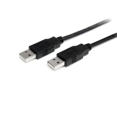 StarTech.com 2m USB 2.0 A naar A Kabel M/M, 2 m, USB A, USB A, USB 2.0, Zwart