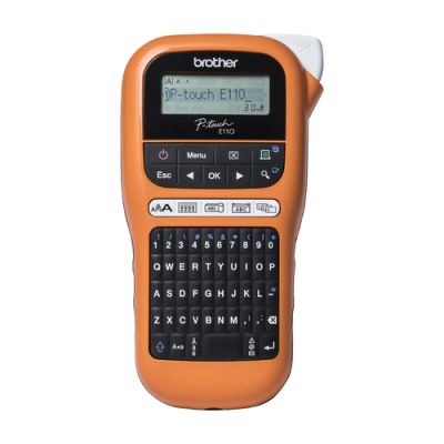 Brother PT-E110VP, QWERTY, TZe, Direct thermisch, 180 x 180 DPI, 20 mm/sec, AAA