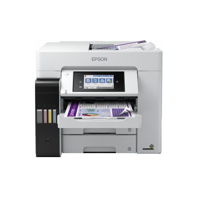 Epson EcoTank ET-5880, Inkjet, Afdrukken in kleur, 4800 x 2400 DPI, A4, Direct printen, Zwart, Wit