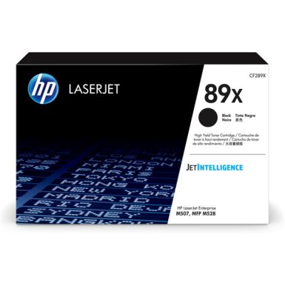 HP 89X originele high-capacity zwarte LaserJet tonercartridge, 10000 pagina's, Zwart, 1 stuk(s)