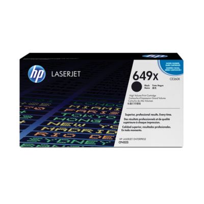 HP 649X originele high-capacity zwarte LaserJet tonercartridge, 17000 pagina's, Zwart, 1 stuk(s)