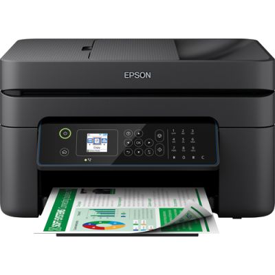 Epson WorkForce WF-2845DWF, Inkjet, Afdrukken in kleur, 5760 x 1440 DPI, A4, Direct printen, Zwart