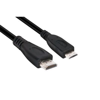 CLUB3D Mini HDMI™ to HDMI™ 2.0 4K60Hz Kabel 1Meter, 1 m, HDMI Type C (Mini), HDMI Type A (Standaard), 18 Gbit/s, Zwart