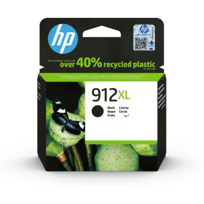 HP 912XL High Yield Black Org Ink Crt