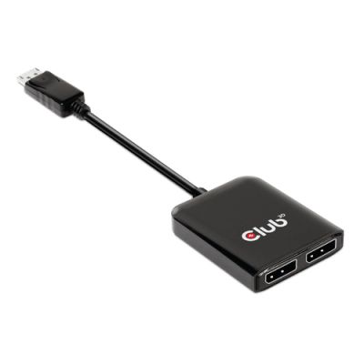 CLUB3D MST hub DisplayPort 1.4 to DisplayPort + HDMI 4K60Hz M/F, 1 m, DisplayPort, HDMI + DisplayPort, Mannelijk, Vrouwelijk, Recht