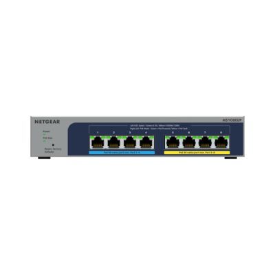 NETGEAR 8-port Ultra60 PoE++ Multi-Gigabit (2.5G) Ethernet Plus Switch, Managed, L2/L3, 2.5G Etherne