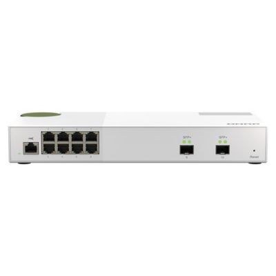 QNAP QSW-M2108-2S, Managed, L2, 2.5G Ethernet (100/1000/2500), Full duplex