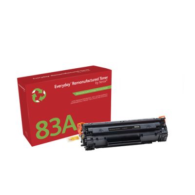 Everyday Remanufactured Everyday Zwart Remanufactured Toner van vervangt HP 83A (CF283A), Standaard