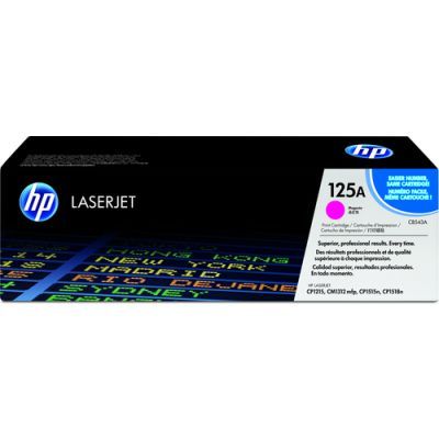 HP 125A originele magenta LaserJet tonercartridge, 1400 pagina's, Magenta, 1 stuk(s)
