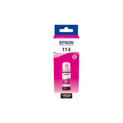 Epson 114 EcoTank Magenta ink bottle, Normaal rendement, 70 ml, 1 stuk(s), Enkele verpakking