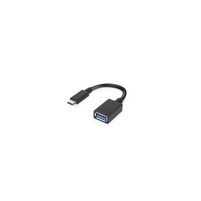 Lenovo LenovoUSB-CtoUSB-AAdapter, 0,14 m, USB C, USB A, USB 3.2 Gen 1 (3.1 Gen 1), 5000 Mbit/s, Zwar