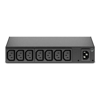 APC Rack PDU AP6015A, Basic, 0U/1U, 10A, 230V, (8x) C13, Basis, 0U/1U, Horizontaal/Verticaal, Zwart,