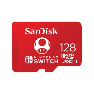 SanDisk SDSQXAO-128G-GNCZN, 128 GB, MicroSDXC, 100 MB/s, 90 MB/s, Class 3 (U3), Rood, Wit