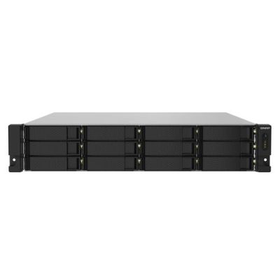 QNAP TS-1232PXU-RP, NAS, Rack (2U), Annapurna Labs, AL324, Zwart