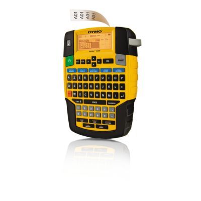 DYMO RHINO 4200, AZERTY, Lithium-Ion (Li-Ion), Zwart, Geel