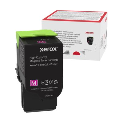 Xerox C310/C315 hoge capaciteit tonercassette, magenta (5.500 pagina's), 5500 pagina's, Magenta, 1 s