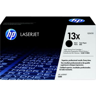 HP 13X originele high-capacity zwarte LaserJet tonercartridge, 4000 pagina's, Zwart, 1 stuk(s)