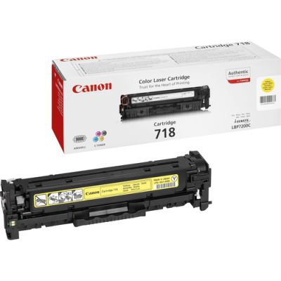 Canon CRG-718 Y, 2900 pagina's, Geel, 1 stuk(s)