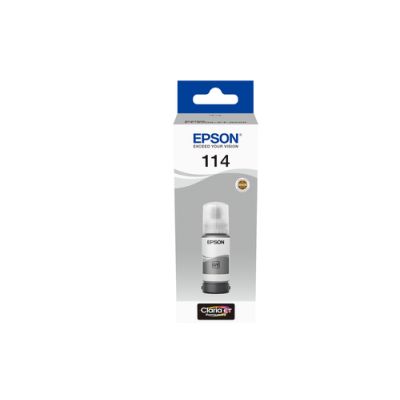 Epson 114 EcoTank Grey ink bottle, Grijs, Epson, EcoTank ET-8550 EcoTank ET-8500, Normaal rendement,