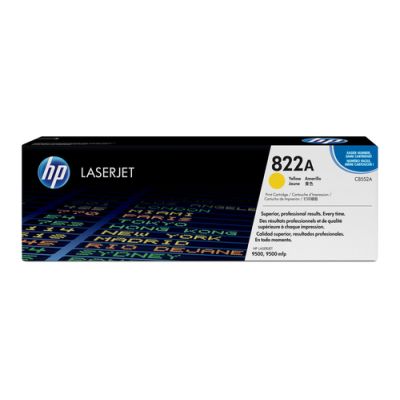 HP 822A Yellow Original LaserJet Toner Cartridge, 25000 pagina's, Geel, 1 stuk(s)