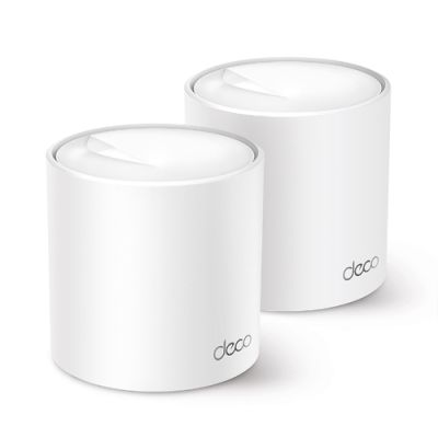 TP-Link Deco X50 (2-pack), Wit, Intern, CE:<20 dBm (2.4 GHz)<23 dBm (5 GHz) FCC:<30 dBm (2.4 GHz)