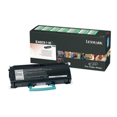 Lexmark E460 15K retourprogramma tonercartridge, 15000 pagina's, Zwart, 1 stuk(s)
