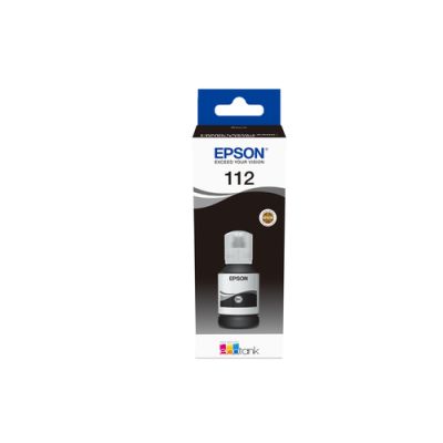 Epson EcoTank 112, Zwart, Epson, L5160, L5150, 7500 pagina's, 127 ml, 1 stuk(s)