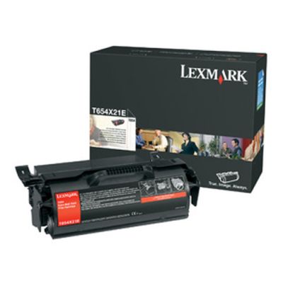 Lexmark T654, T656 36K printcartridge, 36000 pagina's, Zwart, 1 stuk(s)
