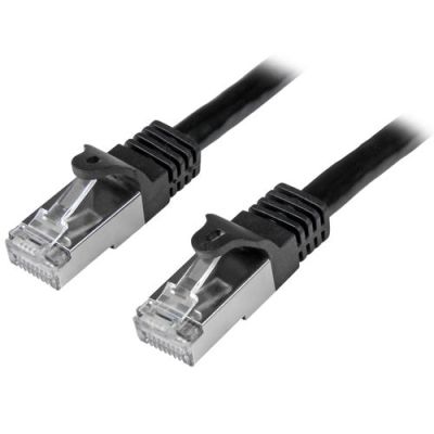 StarTech.com N6SPAT2MBK, 2 m, Cat6, SF/UTP (S-FTP), RJ-45, RJ-45