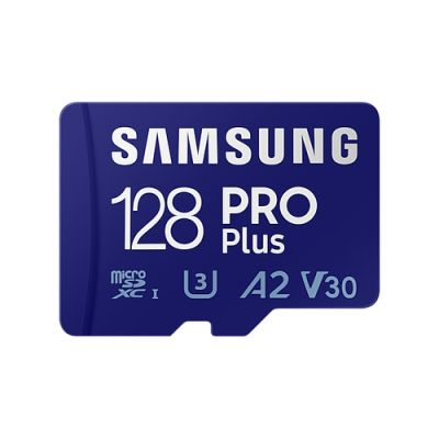 Samsung PRO Plus, 128 GB, MicroSDXC, Klasse 10, UHS-I, 160 MB/s, 120 MB/s
